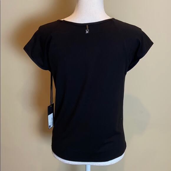 VOLT Design Raza Top Slinky Fabric Drop Sleeve NWT - Picture 3 of 5